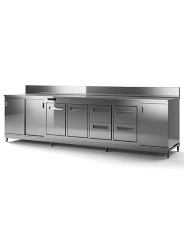 Custom bar counters (with bottle display) - Product Image