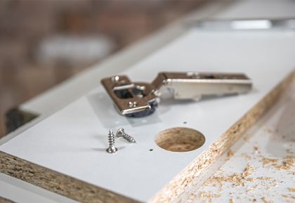 Cabinet Hinges and Heavy-Duty Sliders