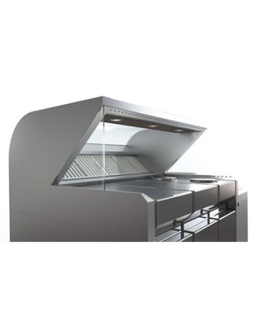 Live Cooking Stations (with Built-in Ventilation)